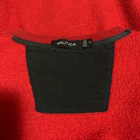 Náutica Red Suéter Size M - Picture 3 of 12